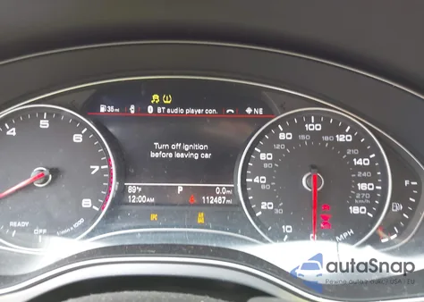 2016 Audi A6 2.0T Premium Plus from USA, damaged, VIN WAUGFAFC4GN077095